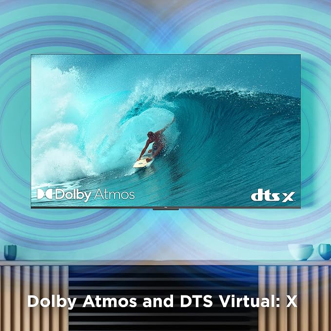TCL 85-Inch Class S4 4K LED Smart TV with Google (85S450G, 2023 Model), Dolby Vision, HDR Pro, Atmos, Assistant Built-in Voice Remote, Works Alexa, Streaming UHD Television - Image 6