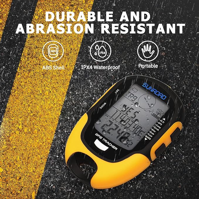 Altimeter GPS Digital Waterproof Outdoor Altitude Pre-Warning Remind Compass - Image 4