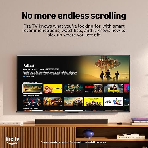 Hisense 75" U7 Mini-LED ULED 4K UHD Best Premium Gaming Smart Fire TV (75U7SF, 2026 New) - Hi-QLED, Native 165Hz, VRR 330, HDR10+, Dolby Vision IQ · Atmos, IMAX Enhanced, Anti-Reflection, 2.1.2 Ch - Image 16