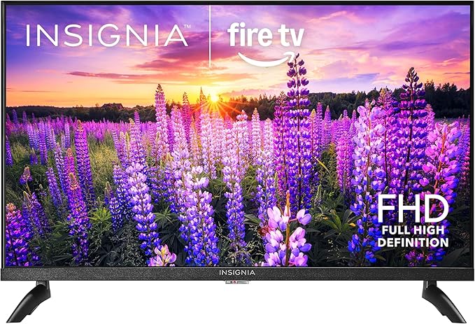 INSIGNIA 24" Class F40 Series LED Full HD Smart Fire TV, Voice Remote with Alexa, Stream Live TV Without Cable by INSIGNIA
