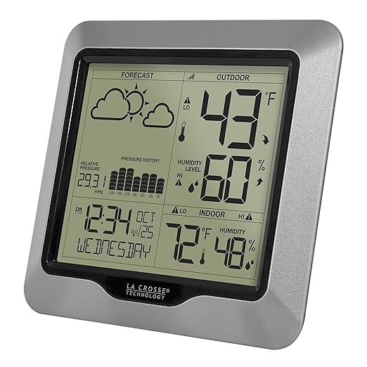 La Crosse Technology Wireless Digital Thermometer and Forecast Station Bundle - Image 6