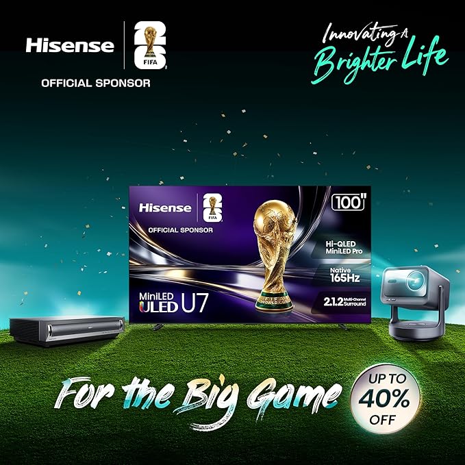 Hisense 85-Inch Class QLED 4K S7N CanvasTV Series Dolby Vision HDR Google Smart TV (85S7N) - 144Hz, Art Mode, Anti-Glare Panel, Hi-Matte Display, UltraSlim Wall Mount & Frame Included - Image 2