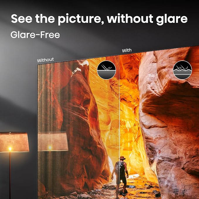 Hisense 100" U6 Pro Series Mini‑LED ULED 4K UHD HDR Gaming AI Smart Fire TV (100U6SF Pro, 2026 New) – Hi-QLED, Native 144Hz, Motion Rate 480, Dolby Vision IQ · Atmos, HDR10+, Glare-Free, Alexa+ - Image 8
