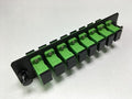 RiteAV LGX Footprint Fiber Optic Cable SC Adapter Patch Panel 8 Ports Loaded by RiteAV