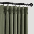 Memory Trained Pinch Pleated Curtains 92 Inches Long, Linen Pinch Pleat Sheer by ANRODUO