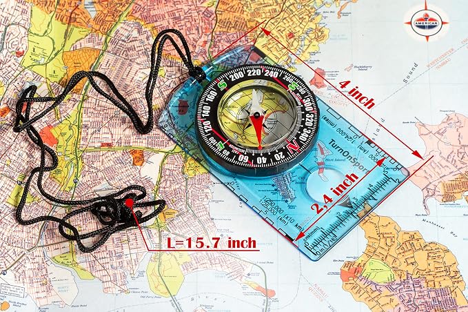 TurnOnSport Orienteering Compass - Image 4