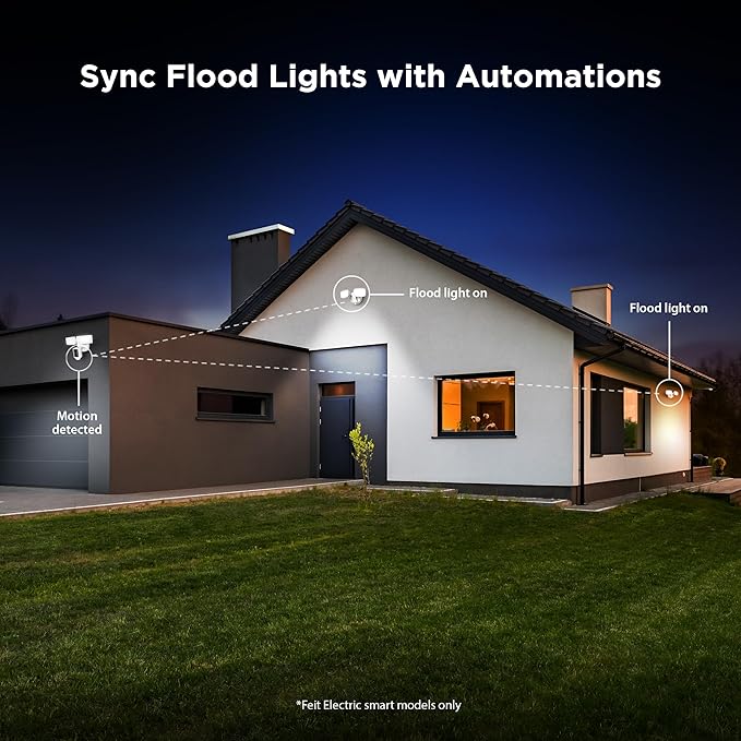 Smart WiFi Dual Head LED Flood Light - Image 3