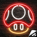 Kavaas Gaming Neon Sign, Mushroom Neon Sign by Kavaas