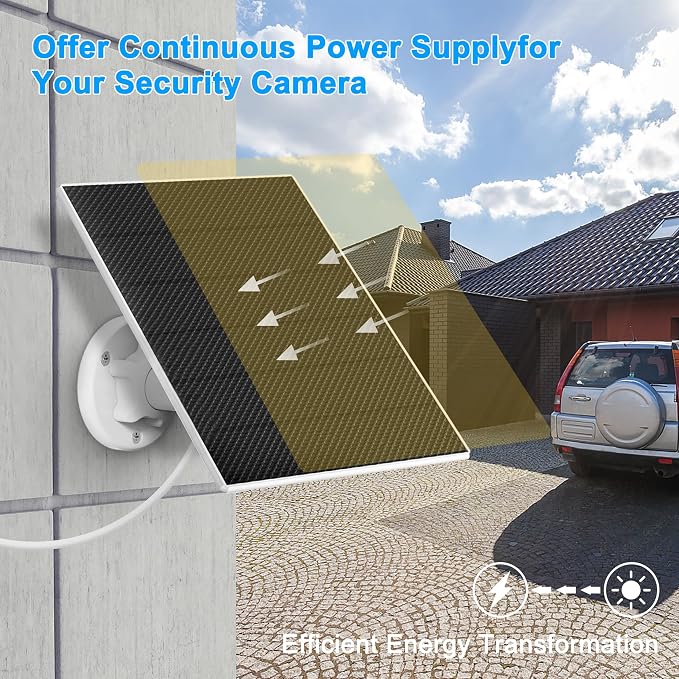 DCT Solar Panel for Security Camera, 5W - Image 6