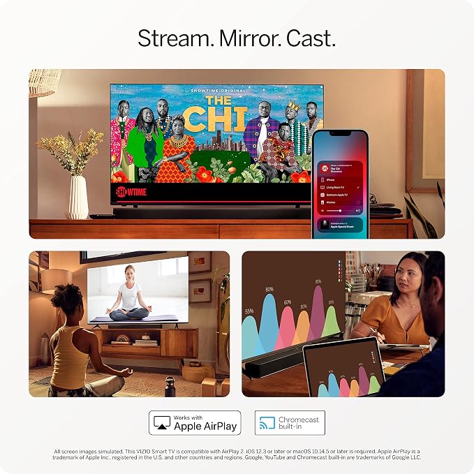 VIZIO 40-in D-Series Full HD 1080p Smart TV with Apple AirPlay and Chromecast Built-in, Alexa Compatibility, D40fM-K09, 2023 Model - Image 12