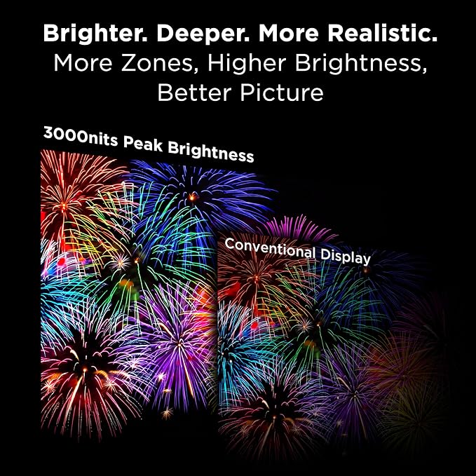 TCL 85 Inch Class QM7L Series | SQD-Mini-LED QLED Smart TV | 85QM7L, 2026 Model | 144Hz | Ultimate Color Ultra Brightness & Contrast | Google AI Bang & Olufsen | Voice Gaming Streaming Television - Image 8