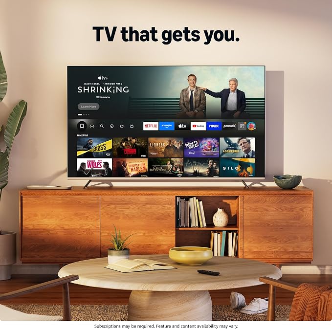 Hisense 85" E6 Cinema Series Hi-QLED 4K UHD Smart Fire TV (85E6QF) - AI Light Sensor, Dolby Vision · Atmos, Voice Remote with Alexa, Motion Rate 120, HDR 10+ Adaptive, Game Mode Plus - Image 12