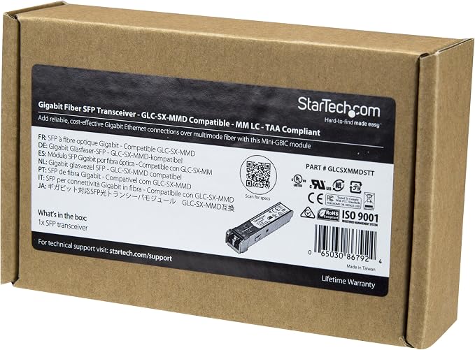 StarTech.com Cisco GLC-SX-MMD Compatible SFP Module - Image 4