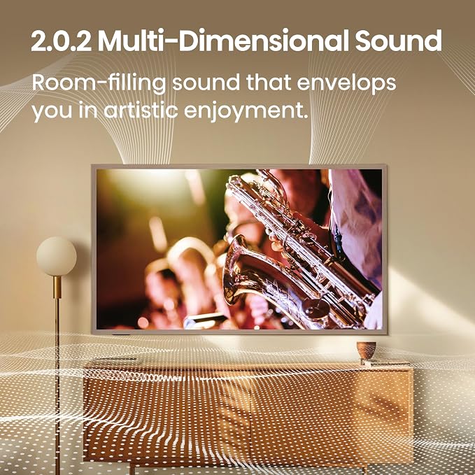 Hisense 55-Inch Class QLED 4K S7N CanvasTV Series Dolby Vision HDR Google Smart TV (55S7N) - 144Hz, Art Mode, Anti-Glare Panel, Hi-Matte Display, Frame & UltraSlim Wall Mount Included - Image 12