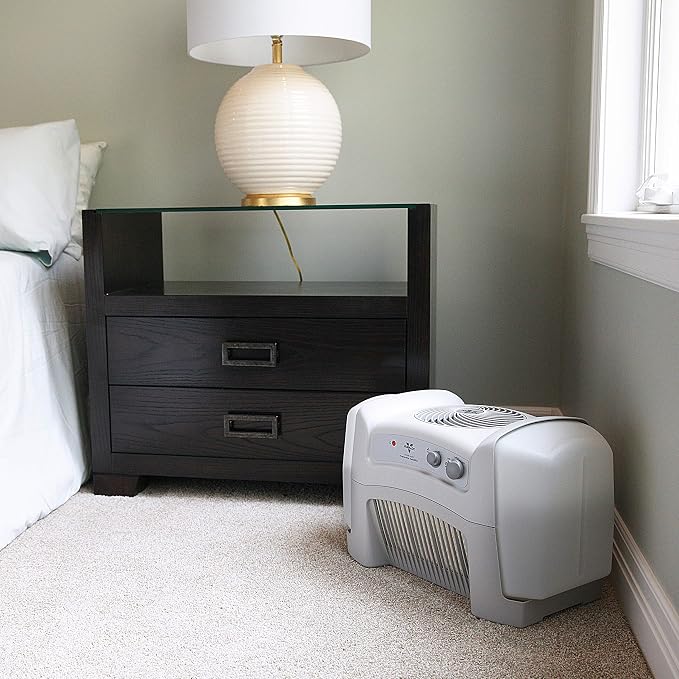 Vornado Evap40 Evaporative Humidifier with Adjustable Humidistat, 4-Gallon Capacity for Large Room Coverage up to 1,000 sq ft, 3 Speed Settings, Easy to Clean Dual Tank - Image 2