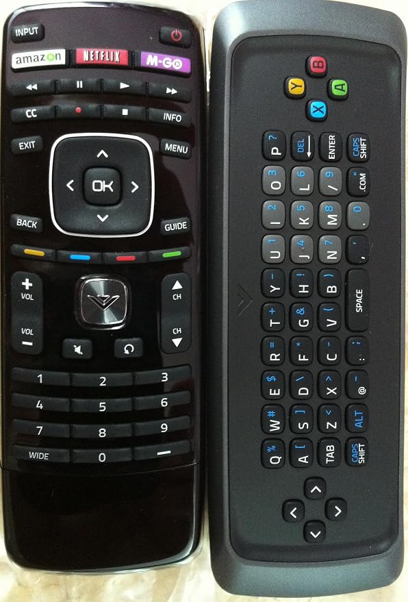 New Smart TV QWERTY Dual Side Keyboard Remote Control for XVT323SV XVT373SV XVT423SV XVT473SV XVT553SV -This is Original Remote, do not Need Any Program, only Put into Battery can Work by Unknown