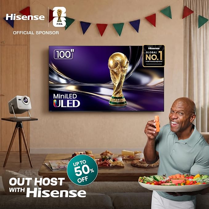 Hisense 55" U7 Mini-LED ULED 4K UHD Best Premium Gaming Google Smart TV (55U7SG, 2026 NEW) - Hi-QLED, Native 165Hz, VRR 330, HDR10+, Dolby Vision IQ·Atmos, IMAX Enhanced, Anti-Reflection, 2.1.2 Ch - Image 2
