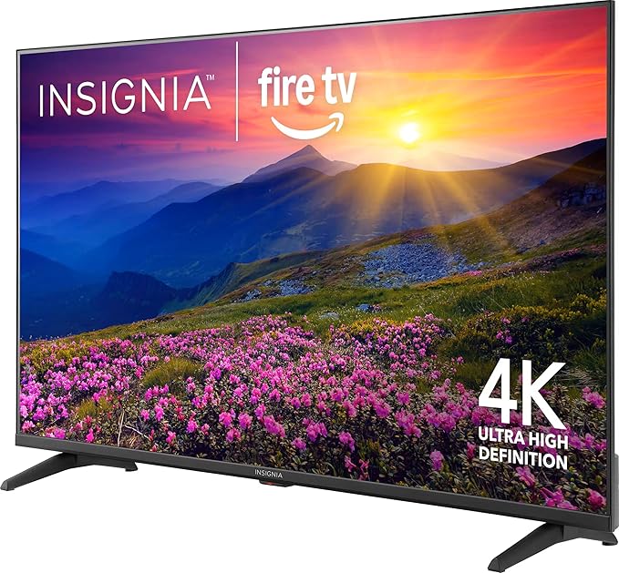 INSIGNIA 43" Class F50 Series LED 4K UHD Smart Fire TV, Voice Remote with Alexa, Stream Live TV Without Cable - Image 3