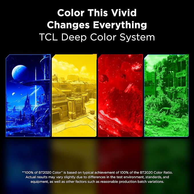 TCL 85 Inch Class QM7L Series | SQD-Mini-LED QLED Smart TV | 85QM7L, 2026 Model | 144Hz | Ultimate Color Ultra Brightness & Contrast | Google AI Bang & Olufsen | Voice Gaming Streaming Television - Image 6
