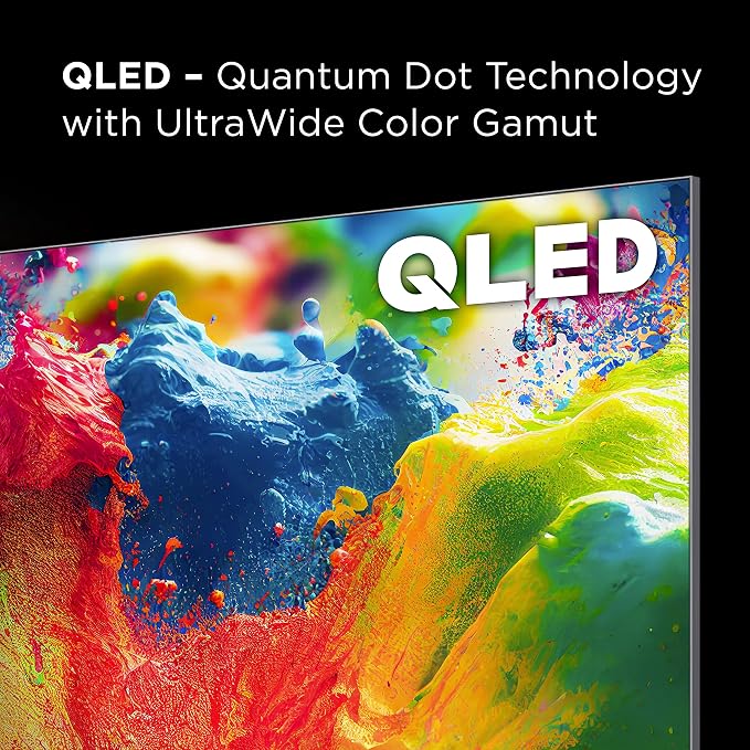 TCL 55-Inch Q7 QLED 4K Smart Google TV (55Q750G) 2023 Model with Dolby Vision & Atmos, HDR Ultra, 120Hz, Game Accelerator up to 240Hz, Voice Remote - Image 6