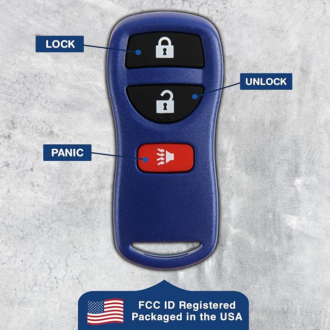 KeylessOption Key Fob for 2002 2003 2004 2005 2006 2007 2008 2009 2010 2011 - Image 6