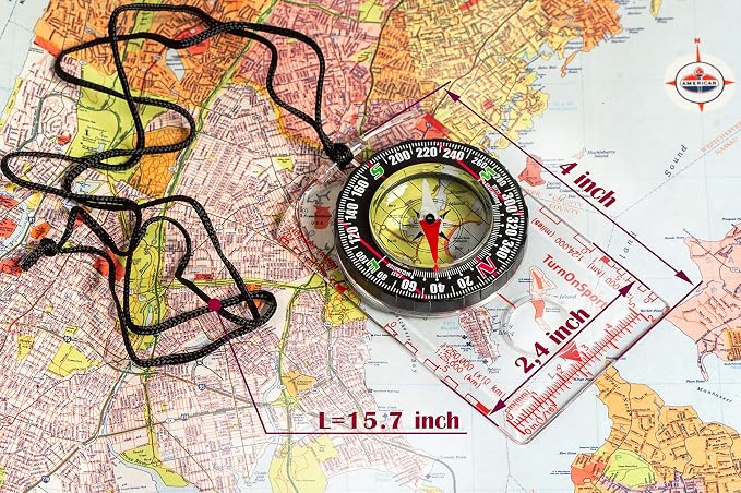 TurnOnSport Orienteering Compass - Image 5