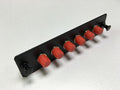 RiteAV LGX Footprint Fiber Optic Cable FC Adapter Patch Panel 6 Ports Loaded by RiteAV