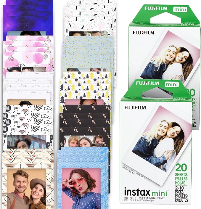 Fujifilm Instax Mini Film – Two Twin Packs of Instax Mini Fuji Film by FUJIFILM