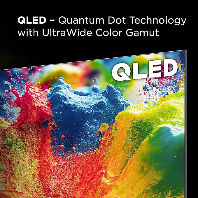 TCL 55-Inch Q6 QLED 4K Smart TV with Google TV (55Q650G, 2023 Model) Dolby Vision, Dolby Atmos, HDR Pro+, Game Accelerator Enhanced Gaming, Voice Remote, Works with Alexa, Streaming UHD Television - Image 6
