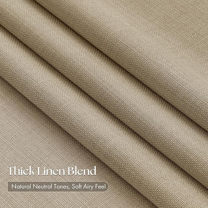 Burlywood Birch 100 Inch Long Curtains - Image 2